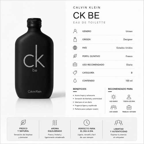 CALVIN KLEIN BE