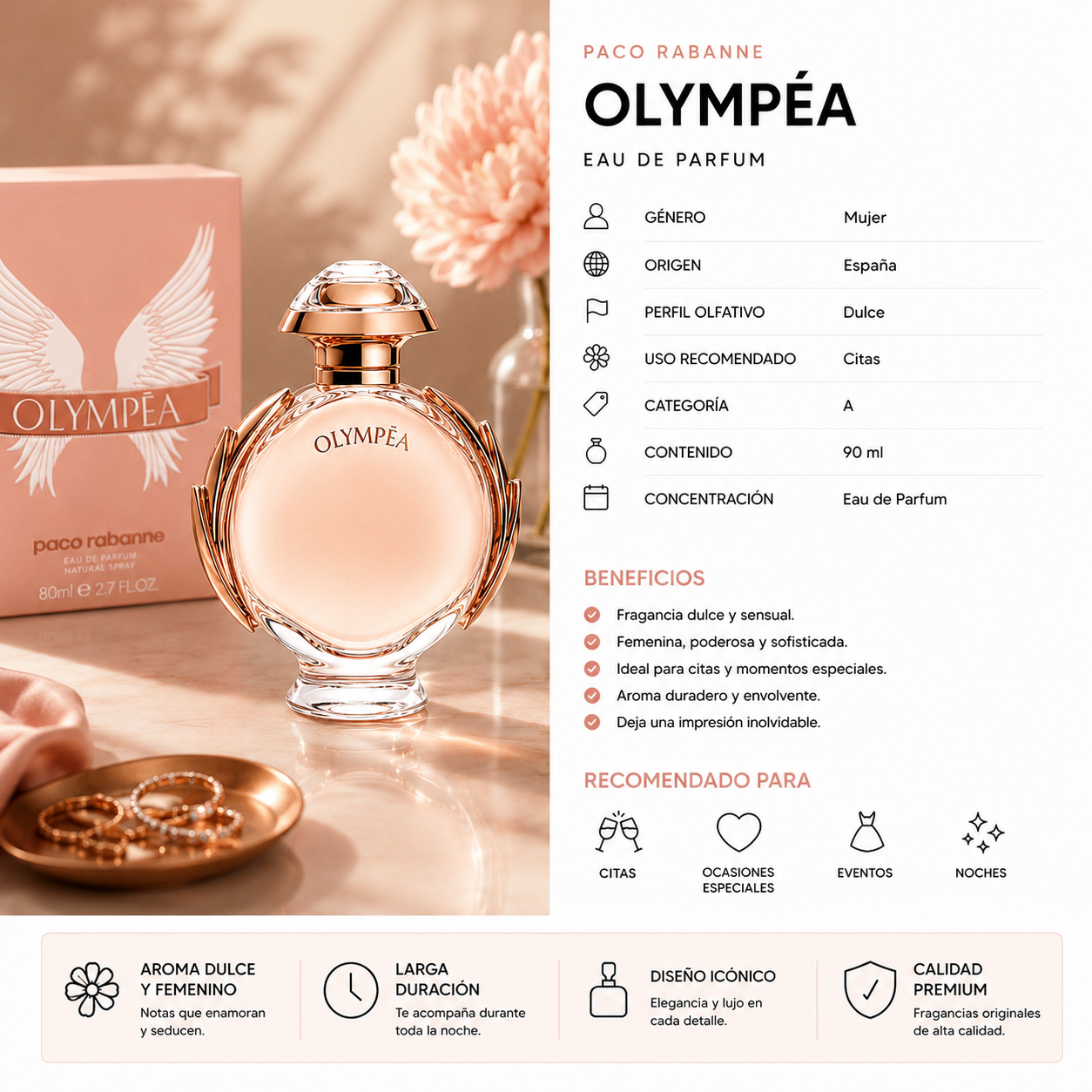 PACO RABANNE OLYMPÉA