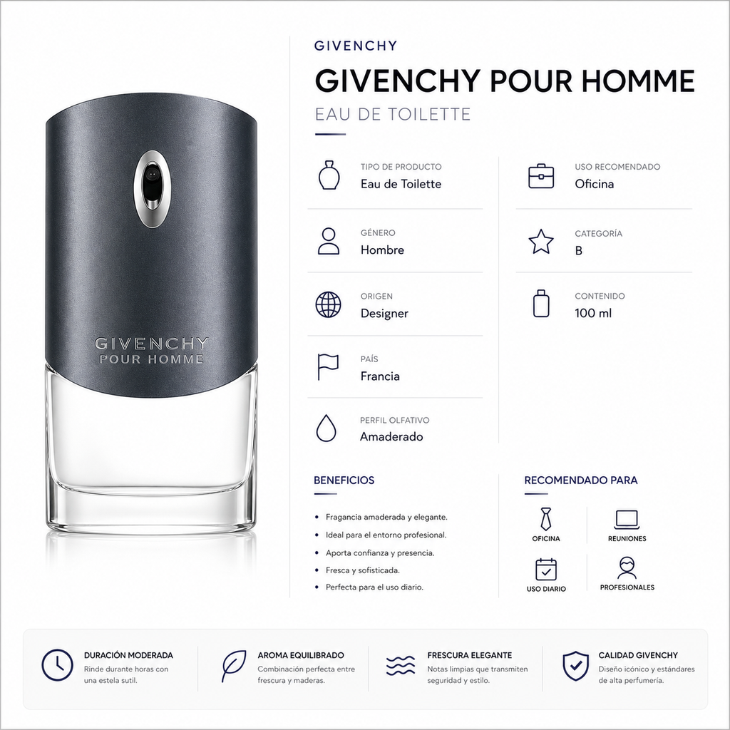 GIVENCHY POUR HOMME