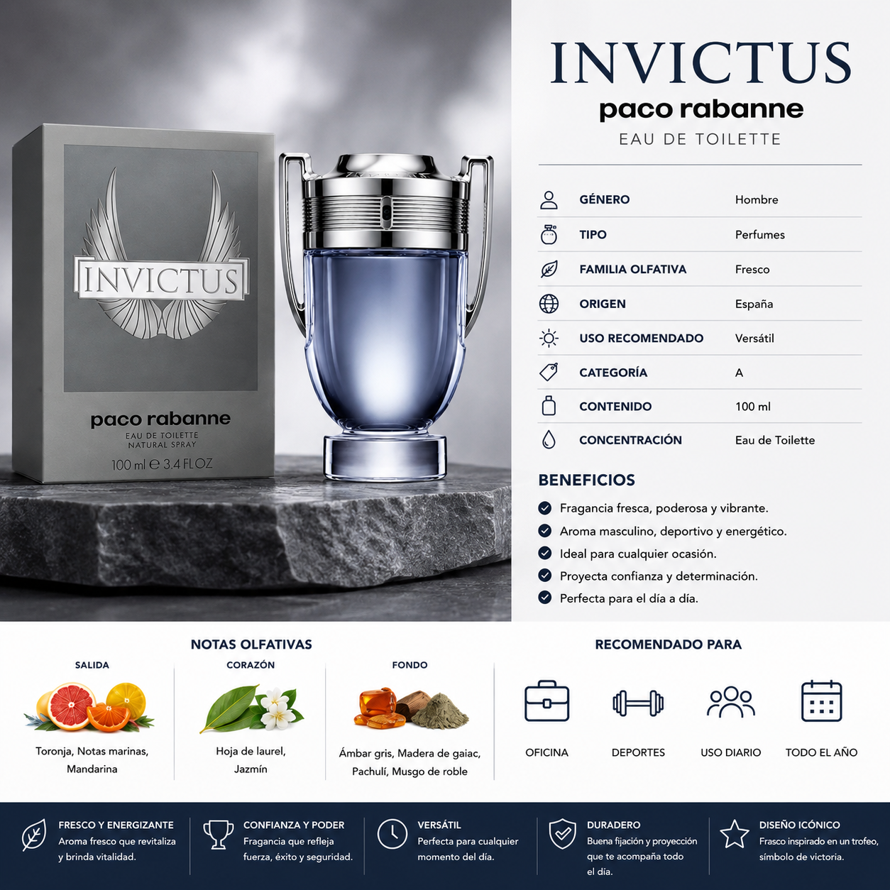 PACO RABANNE INVICTUS