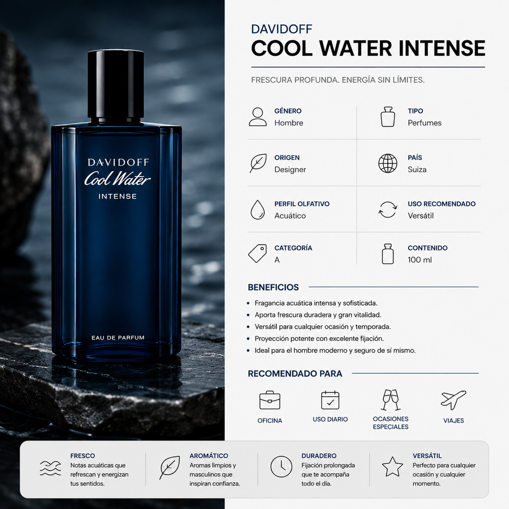 DAVIDOFF COOL WATER INTENSE