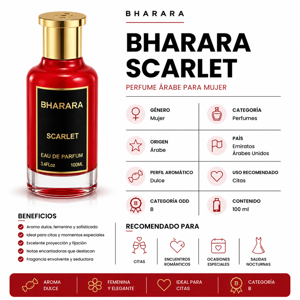 BHARARA SCARLET