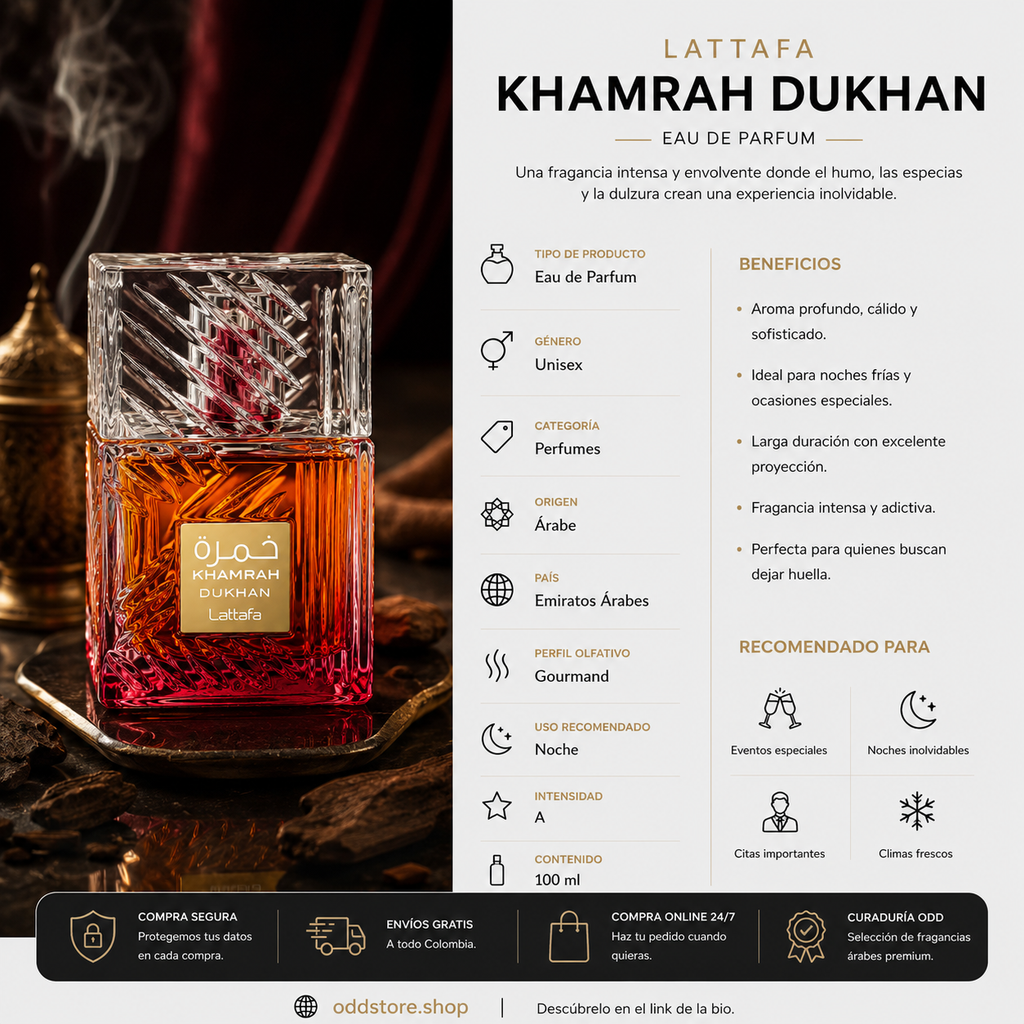 LATTAFA KHAMRAH DUKHAN